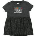 thumbnail image 3 of Inktastic Future Railroad Engineer Train Girls Baby Dress, 3 of 5