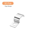 thumbnail image 3 of Uxcell 30Pack Pipe Strap 304 Stainless Steel Pipe Support Strap Fit for 1/2in(12mm), 3 of 6