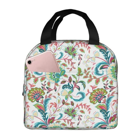 Insulated Lunch Bag for Women Men - Fairy flower A Leakproof Cooler Lunch Box for Women Men  Lunch Tote Bags for Work School Picnic Travel