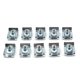 thumbnail image 5 of M6 10 unid/set U-tipo Clips de coche remaches Clip de carenado abrazadera de montaje, 5 of 5