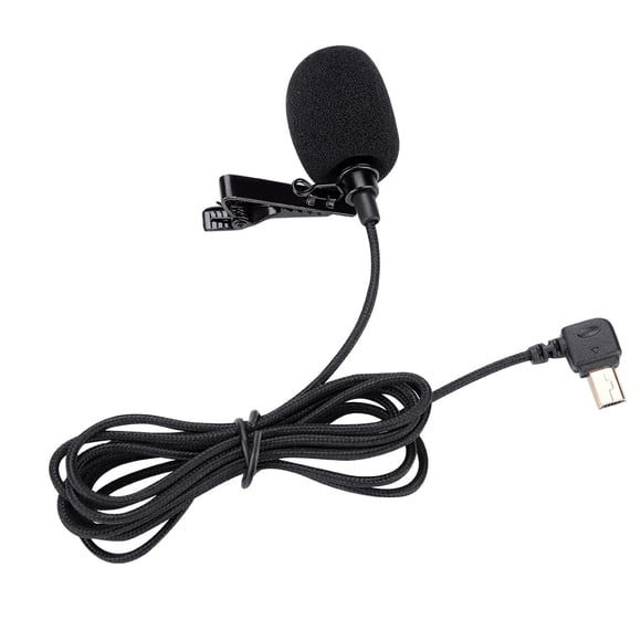 Micrófono portátil con clip de 1,5 m para cámara de acción SJCAM, SJ6, SJ7 y SJ360