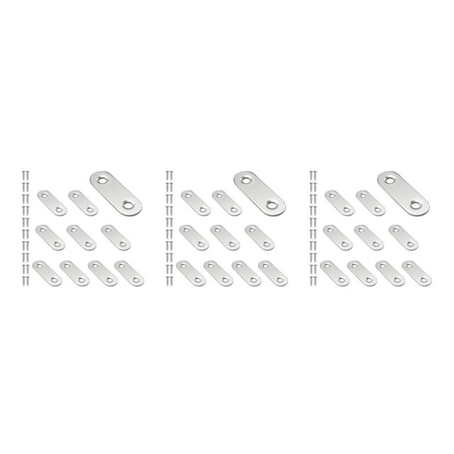 tamizeot 10 Pcs Support d'Étagère Armoire Angle 90 Degrés Plaque de Fixation Coin Support comme sur l'Image 3Ensemble