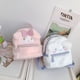 thumbnail image 2 of Mochila de peluche con forma de corazón para niña, con orejas grandes y pelo de perro, 2 of 6