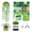 Green A (No Pot), variant on Beaded Plant Kit for Adults, Green Glass Leaf Beads, Forever Succulent DIY Craft Set, No-Water Potted Plant, Sun Catcher & Window Decor, Gift for Plant Lovers, Her