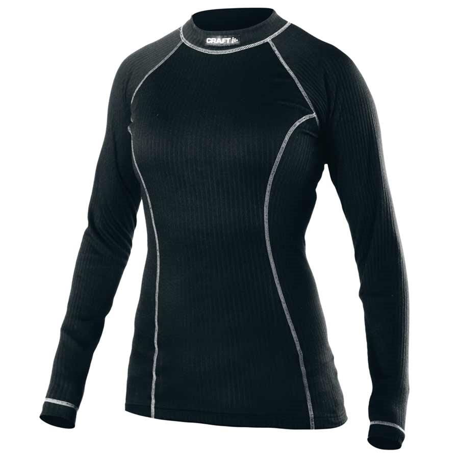 Craft Wmn Active Crew LS Blk MD by Craft