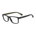 thumbnail image 5 of EMPORIO ARMANI EA3147 5042 Rectangle Matte Black Demo Lens 55 mm Mens Eyeglasses, 5 of 6