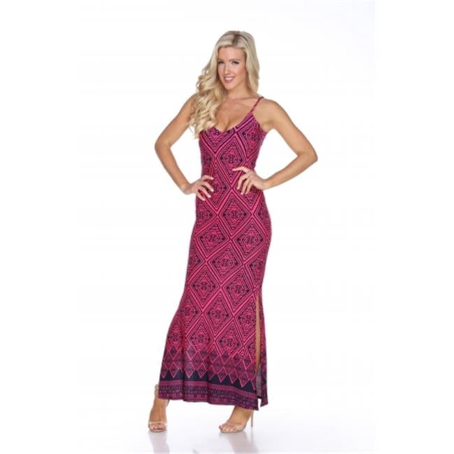 307-02-L Womens Nila Maxi Dress\u0026#44 