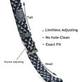 thumbnail image 5 of Men's Stretch Woven Braid Belt, Woven Elastic Golf Belt For Hunting Pants Casual Shorts Jeans, 5 of 7