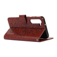 thumbnail image 6 of JTCASES for Samsung Galaxy S23 Plus 5G 6.6" 2023, Premium PU Leather Magnetic Wallet Case with Card Holder Lanyard Strap Kickstand Embossed Mandala Flower Pattern Cover for Women Girls, Brown, 6 of 7