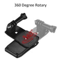 thumbnail image 1 of Camera Backpack Strap Cap Clip Mount 360 Degree  Clamp Arm for   7/6/5/4/3+ for  Yi Lite 4K + Action Camera, 1 of 7