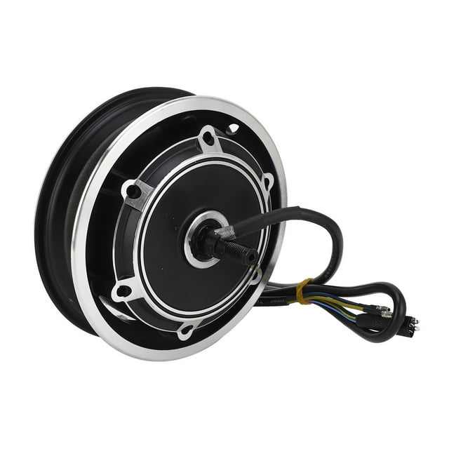 Motor De Cubo De 10 Pulgadas, Resistente Al Agua Motor De Cubo De Scooter Eléctrico De 10 Pulgadas Funcionamiento Silencioso Para Scooters Eléctricos Para Bicicletas Eléctricas