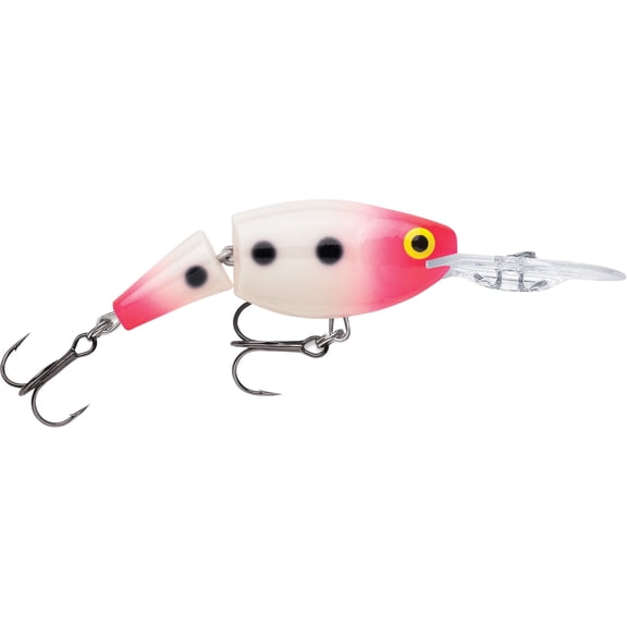 Rapala Jointed Shad Rap Crankbait 05 Glow Pink Squirrel
