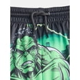 thumbnail image 2 of Wonder Nation Boys' Hulk Pull On Shorts, Sizes 4-18, 2 of 3