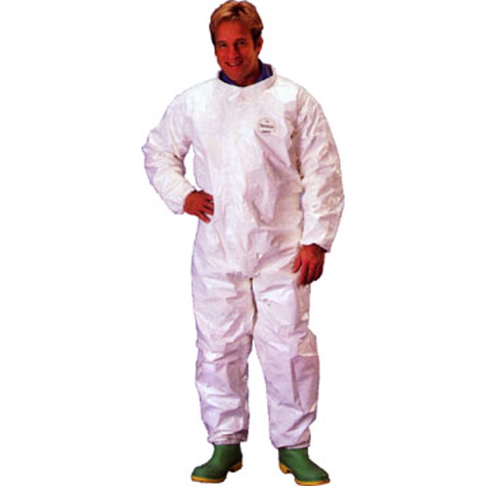 Tyvek Saranex SL Standard Suit with Zipper Front (12 per case) Size 4XL
