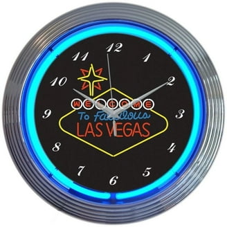 VOLKSWAGEN VW BLUE NEON CLOCK – 8VWCLK - Walmart.com