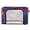 Neon Rainbow Roses, variant on Collapsible Water-Resistant Storage, Double-door Storage Bins for Closet Organizers Pink-damask Lace Printed 16.9"x11.4"x10"