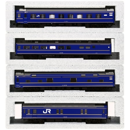 KATO HO Gauge Railway Model - Sleeper Limited Express Hokutosei Ohane 25 0 Series Passenger Car