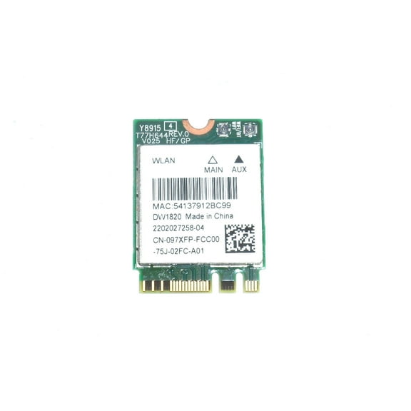 97XFP Dell DW1820 Genuine Wireless Card