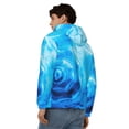 thumbnail image 4 of Naloa Blue Shell Men’s Hoodies, Zip up Hoodie, Sweatshirts,Hoodies for Men Sizes S-3XL-X-Large, 4 of 5