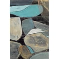 thumbnail image 2 of PI Studio 23x32 Black Ornate Wood Framed with Double Matting Museum Art Print Titled - Stone Pebbles II, 2 of 4
