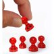 thumbnail image 3 of 30 piezas de neodimio rojo tablero magnético nevera pizarra magnética pines para tablón de anuncios JAMW Sencillez, 3 of 5