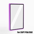 thumbnail image 1 of Étuis de Protection en Alliage d'Aluminium Multicolore pour Cartes PSA CGC BGS, Support de Cartes à Collectionner Résistant aux Rayures Violet 35PT PSA, 1 of 6