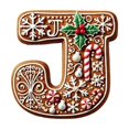thumbnail image 2 of Hbdhejl 26 Alphabet Ornaments For Christmas Tree Candy Cane Initial Letter M Pendant With Berries Pattern Mini Hanging Decorations For Party Diy, 2 of 4