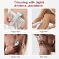 thumbnail image 4 of 2 in 1 Body Hair Trimmer for Men, Ball Trimmer Men with Travel Lock, USB-C Rechargeable, 4 of 5
