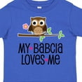 thumbnail image 4 of Inktastic My Babcia Loves Me Girls Owl Girls Toddler T-Shirt, 4 of 5
