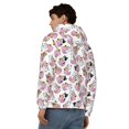 thumbnail image 4 of Goofa French Bulldog Duck Pattern Mens Full-zip Hoodie, Zip-up Pullover Hooded Sweatshirt, Kangaroo Pocket Hoodie Ideal for Daily Wear, Travel, and Home-XX-Large, 4 of 5