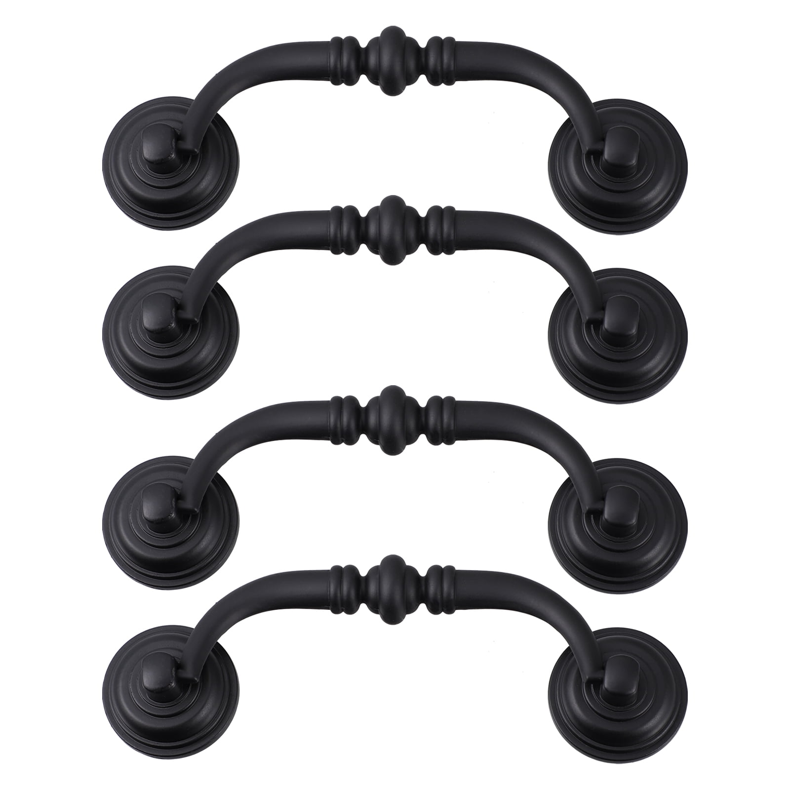 Handles Drawer Antique Vintage Dresser Furniture Brass Kitchen