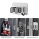 thumbnail image 2 of Towel Rack Stainless Steel Mop Holder Wall Mounted Self Adhesive Broom Holder With Hooks Compatible, 2 of 5