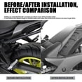 thumbnail image 3 of Motorcycle Rear Mudguard Rear Extender Hugger Extension For Tracer 7 2021- Tracer 700 2016- Mt-07 2, 3 of 5