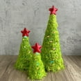 thumbnail image 5 of Cheapark 3-Piece Soft Lightweight Christmas Tree Decorations - Compact Festive Ornaments - Easy-to-Hang Accents for Desktop Home Tree Christmas Holiday Decor, 5 of 7