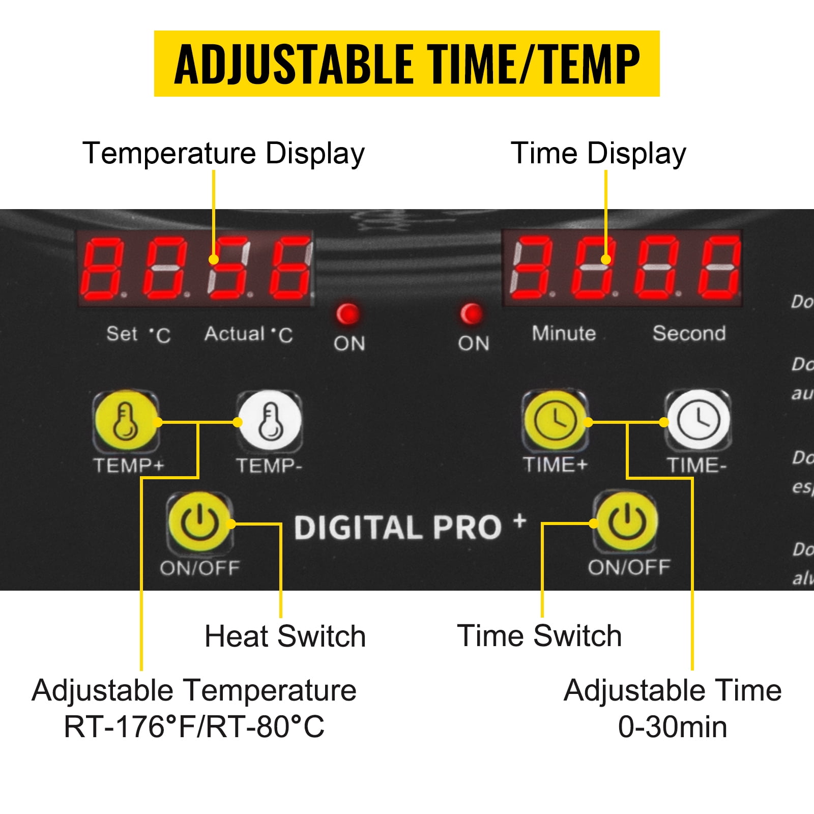 BENTISM 15L Digital Ultrasonic Cleaning Machine Heater Timer 600W 40KHz Powerful Jewelry Eyeglasses Cleaning Machine