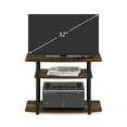 thumbnail image 6 of Furinno Turn-N-Tube No Tools 3-Tier TV Stands in Amber Pine/Black, 6 of 6