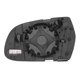 thumbnail image 2 of Unique Bargains 1 pieza de reemplazo de vidrio del espejo retrovisor derecho del lado del pasajero, calefaccionado, blanco con ajuste trasero para AUDI A4 10-15, 2 of 6