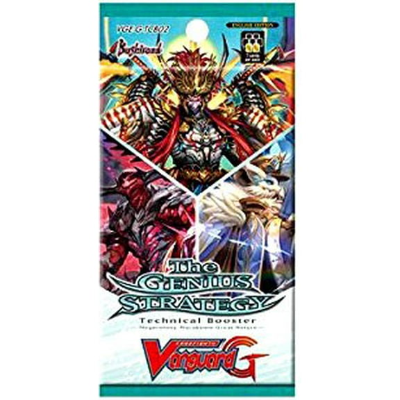 Cardfight Vanguard G The Genius Strategy Technical Booster Pack