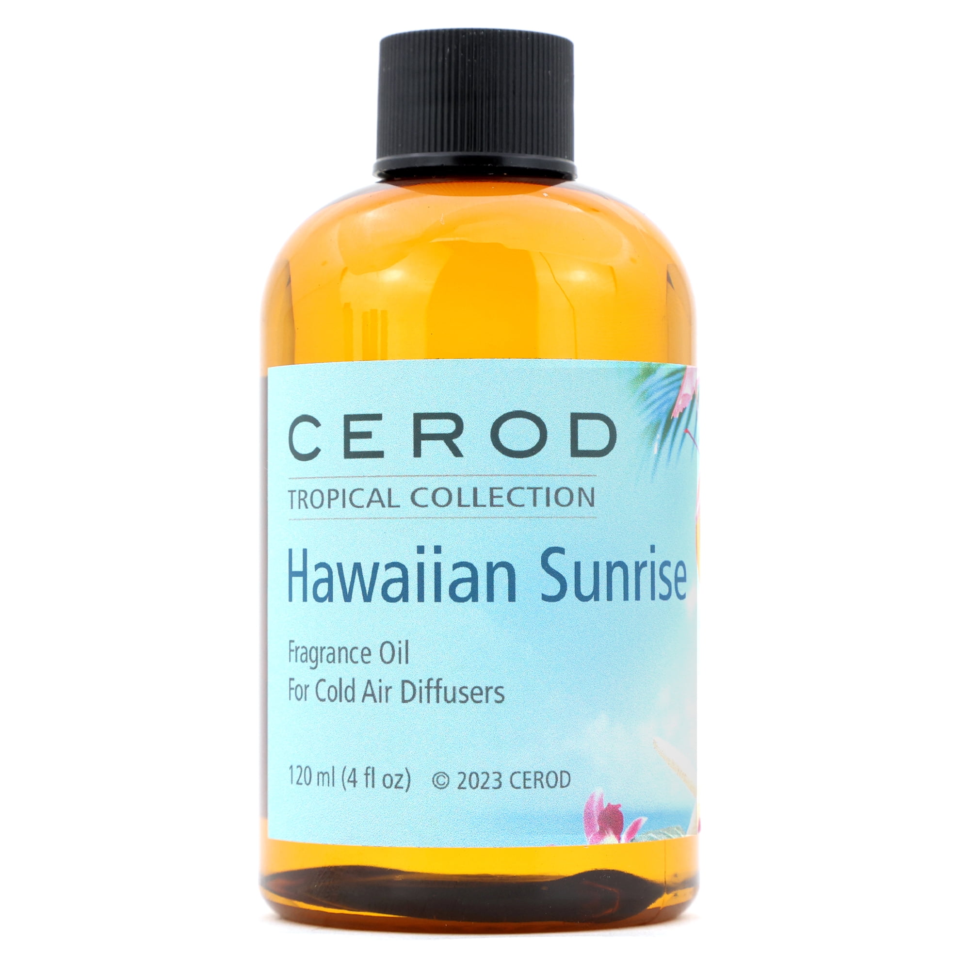 CEROD – Tropical Collection Scents Set (3) - Diffuser Oil for Cold Air Waterless Diffusers - Pink Sugar, Hawaiian Sunrise, Endless Weekend- Aromatherapy Essential Oil Scents for Home & Office (3)