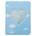 thumbnail image 1 of MasteelfCA Mini Album Photo Cœur Creux Petit Album Photo Cartes Photo Support d'Album, 1 of 7