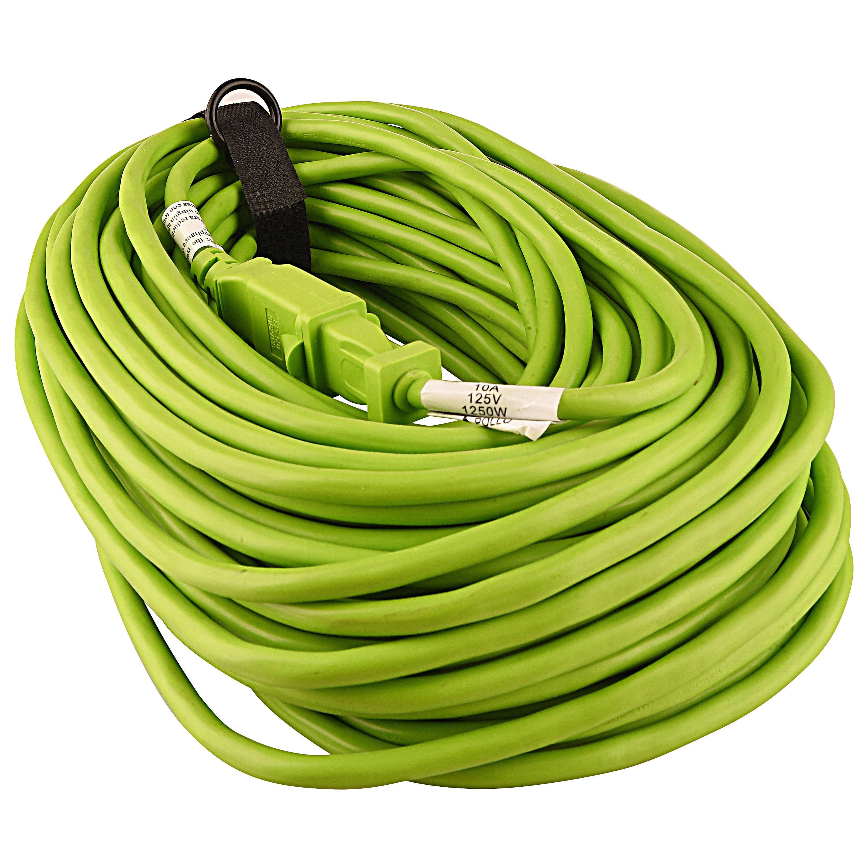 Hyper Tough 120ft SJTW 16/2 Lime Green Cord