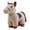 Gray (Stand), variant on 2026 New Stuffed Horse Toys, New Year Gift Cute Horse Plush Toys, Plush Toys are Cute and Suitable for Giving as Gifts, They are Made of Safe Materials for Adult (13 inch, Gray (Stand))