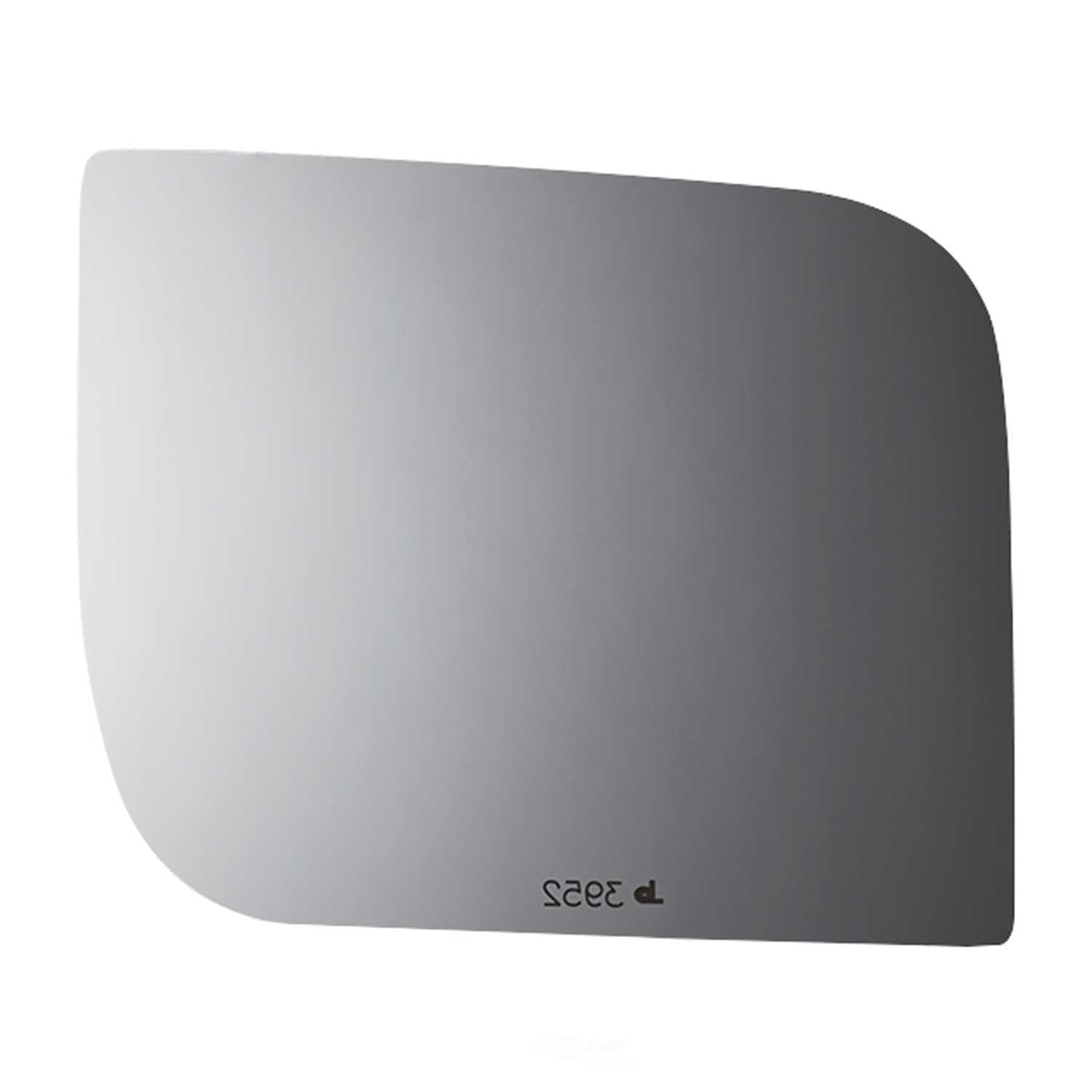 Burco Side View Mirror Replacement Glass - Clear Glass - 3952