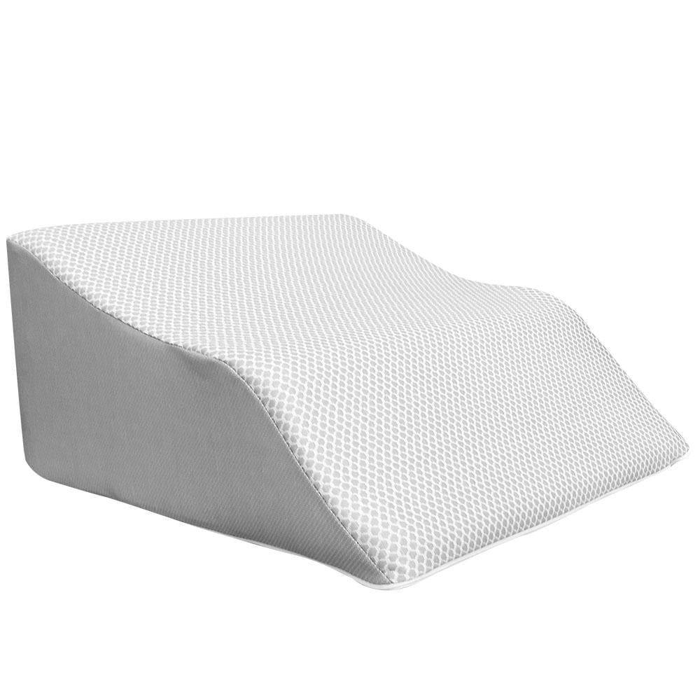 Lounge Doctor Elevating Leg Rest Pillow Wedge w Cooling Gel Memory Foam