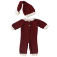 thumbnail image 4 of Accesorios para sesión de fotos de bebés recién nacidos de Navidad Conjuntos Ropa de crochet Santa Claus, 4 of 5