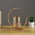 thumbnail image 2 of Beautifully Candle Holder Windproof Retro Nordic Style Candle Container Household Supplies, 2 of 8