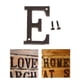 thumbnail image 5 of 2 piezas de letras para casa, placa de puerta, decoración de pared de patio, letras para buzón, bricolaje, hierro fundido ES, 5 of 9