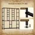 thumbnail image 4 of 1PC 15 Drawer Dresser for Bedroom,48 Inch Fabric Tall Dresser with Wood Grain Print Top,Chest of Drawers for Clothes Storage for Entryway, Hallway,Brown, 4 of 7
