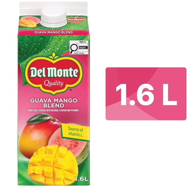 Del Monte Guava-Mango Fruit Juice Cocktail Blend 1.6 L