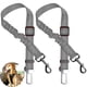 thumbnail image 1 of Cinturón de seguridad para perros, paquete de 2 cinturones de seguridad ajustables para mascotas, elásticos y duraderos, color gris oso de fresa Electrónica, 1 of 5